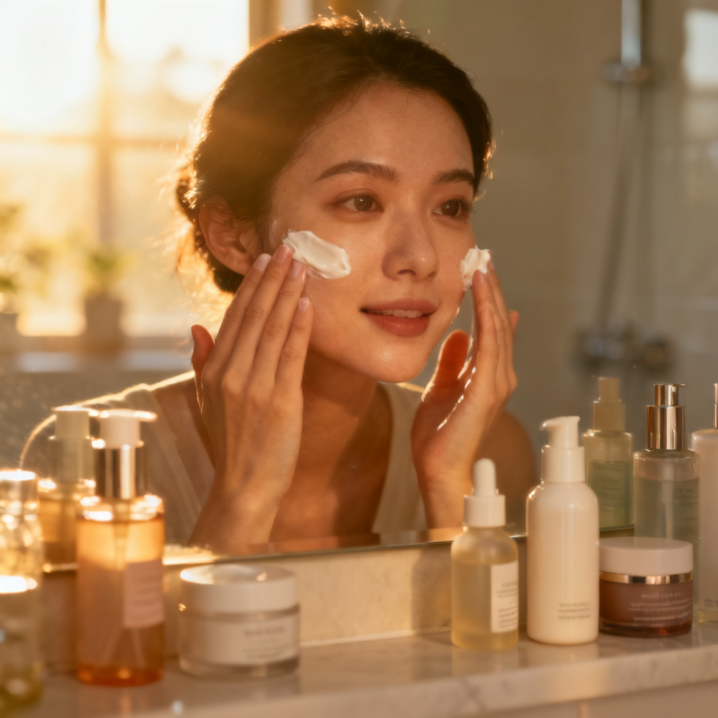 Apply Skincare Products 图片