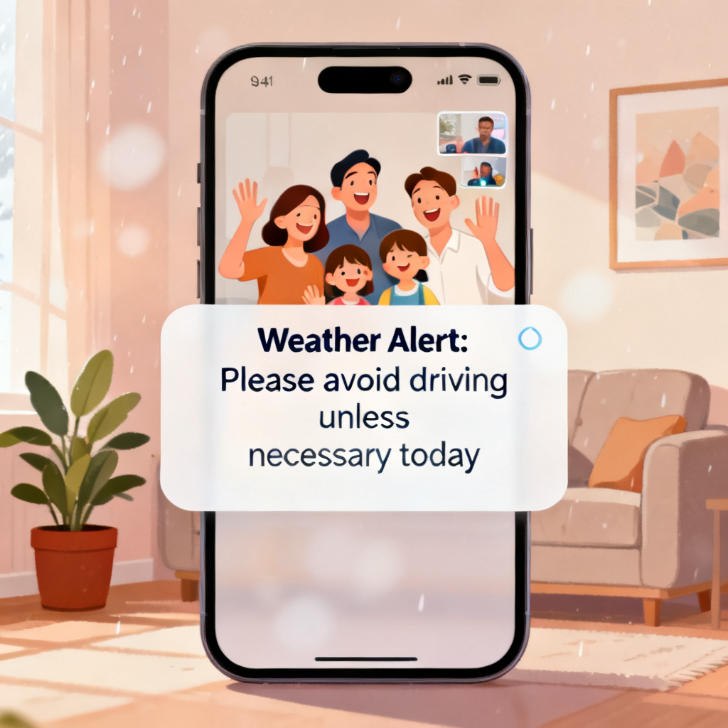 Avoid driving unless necessary 图片