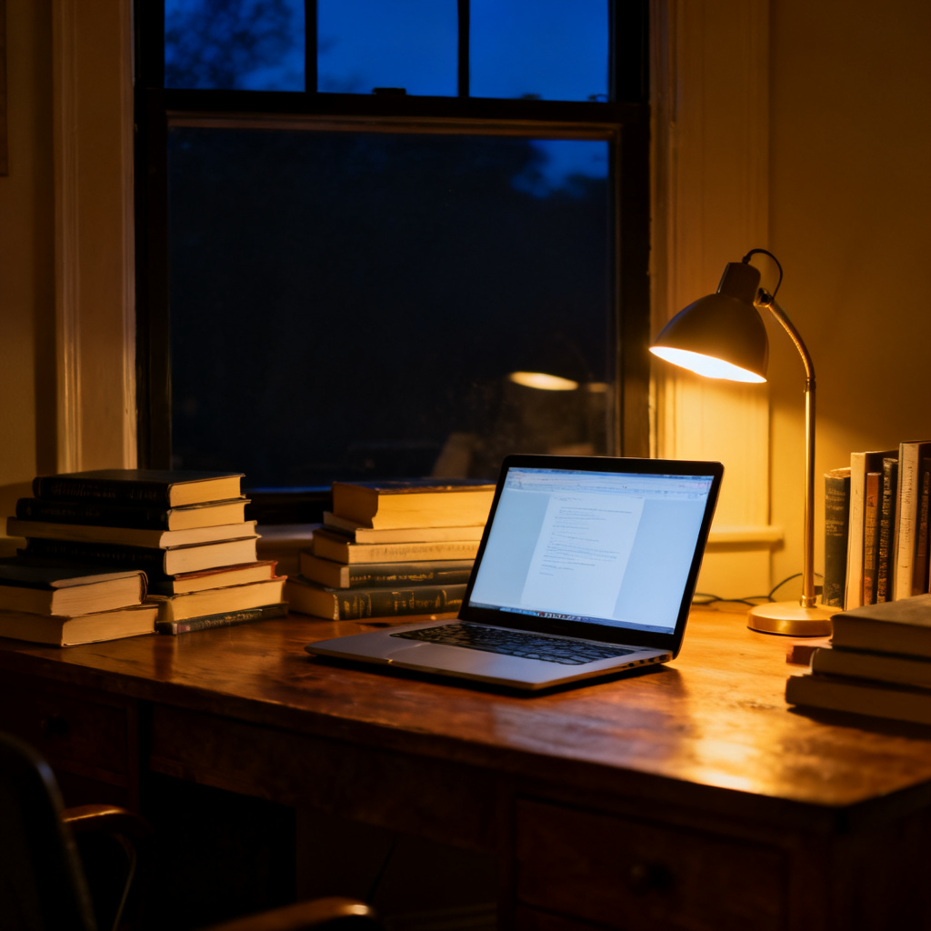 Burn the Midnight Oil 图片