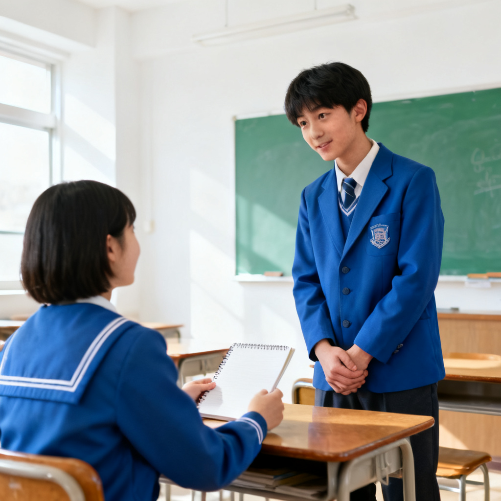 Can I borrow your notes? 图片