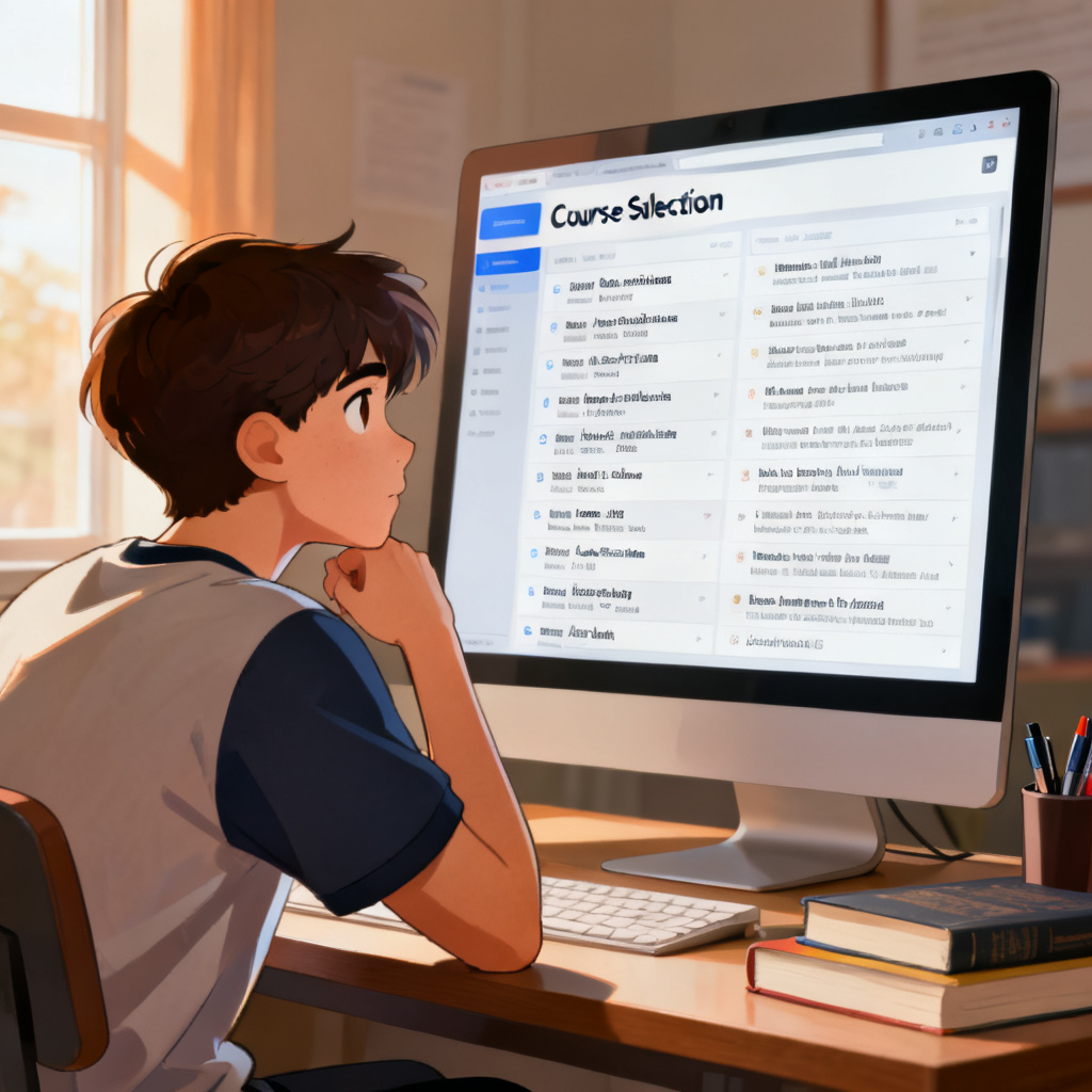 Course selection 图片