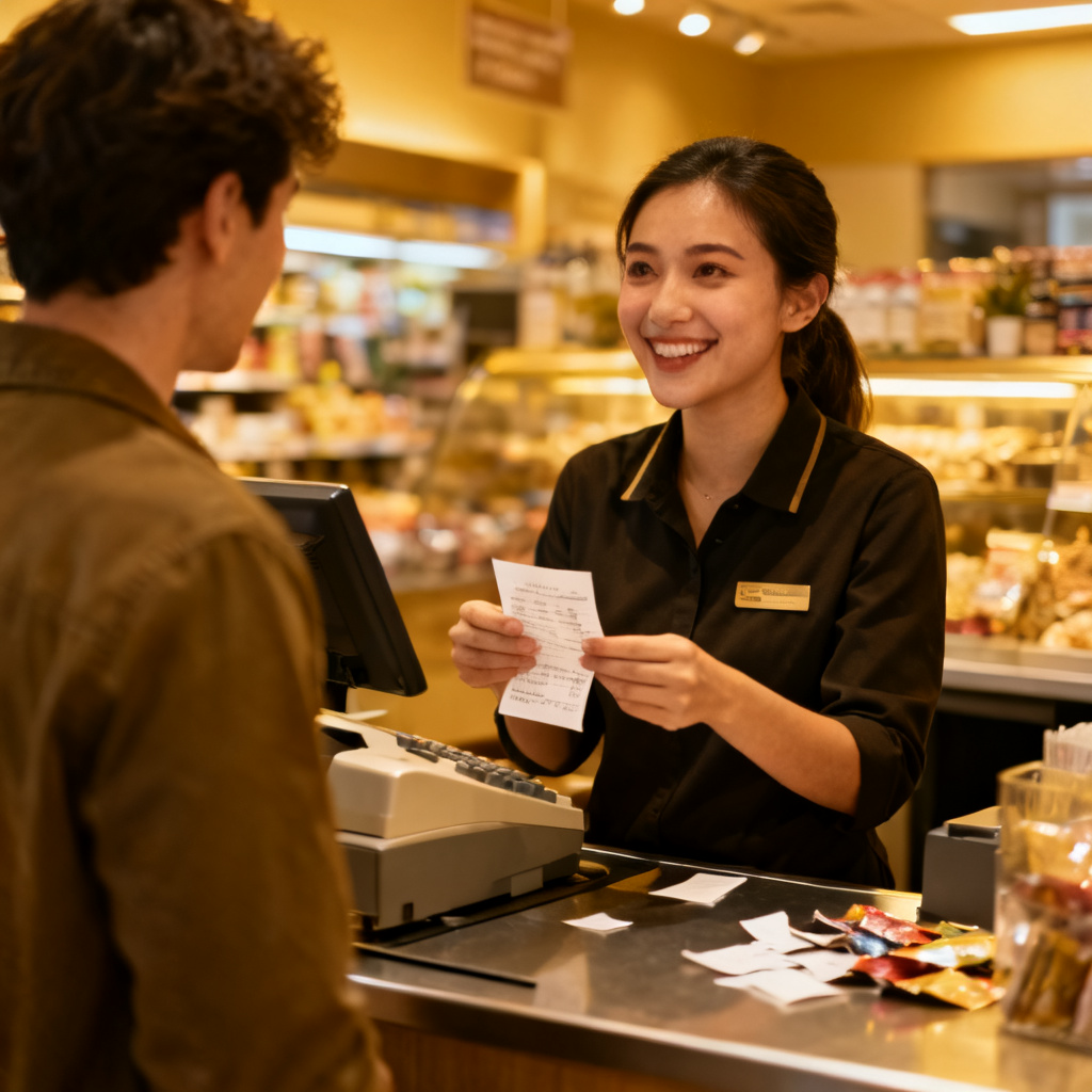 Do you need a receipt? 图片