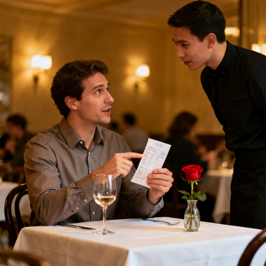 Does the bill include a service charge? 图片