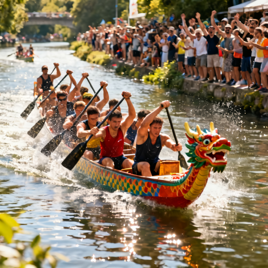 Dragon boat racing 图片