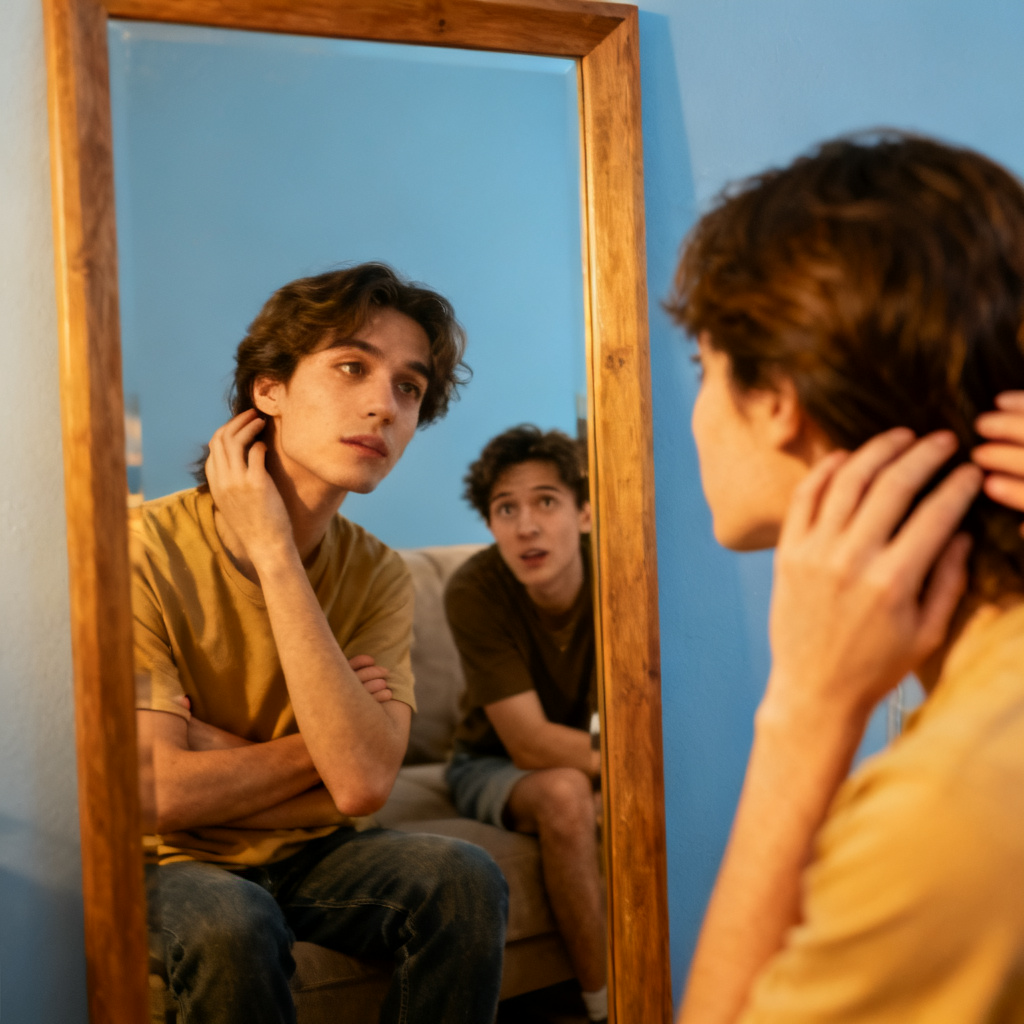 Full of oneself 图片