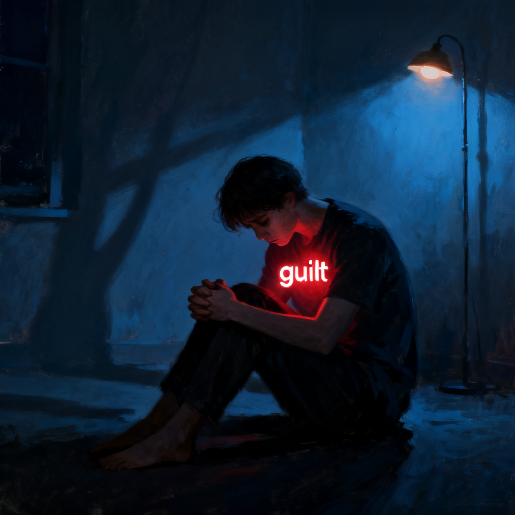 Have a guilty conscience 图片