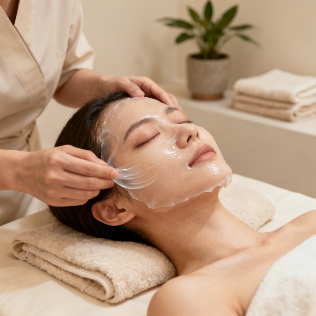 I'd like a facial treatment 图片