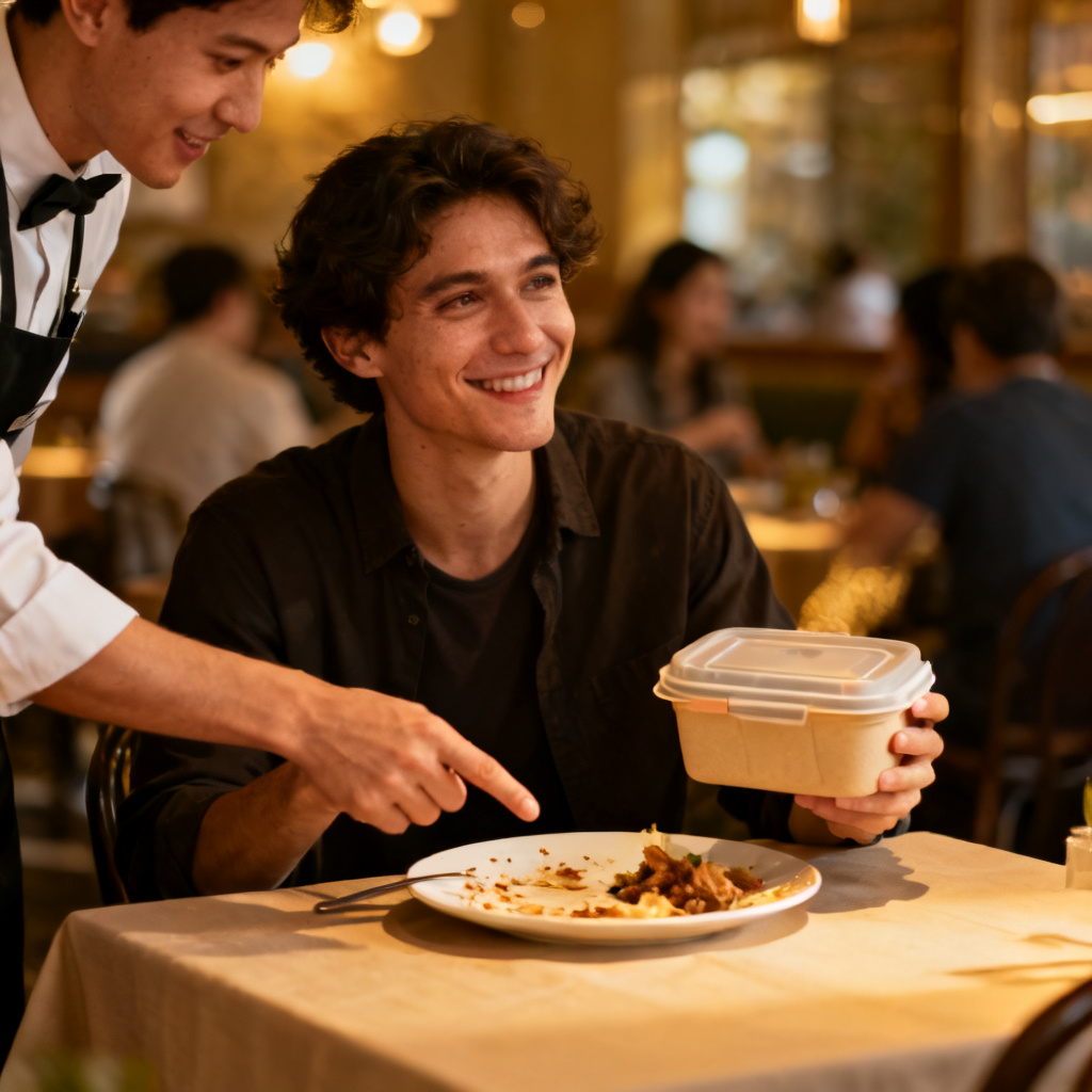 I'd like to take these leftovers away 图片