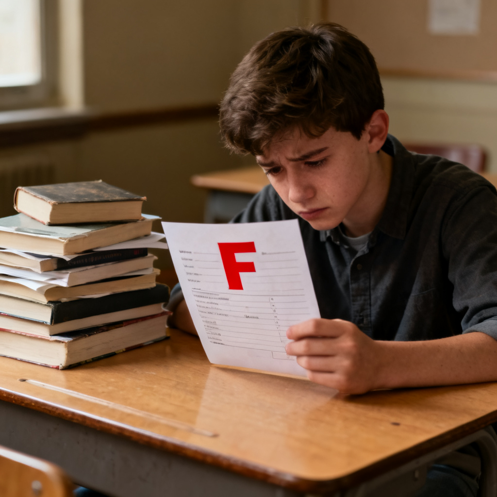 I failed the course 图片