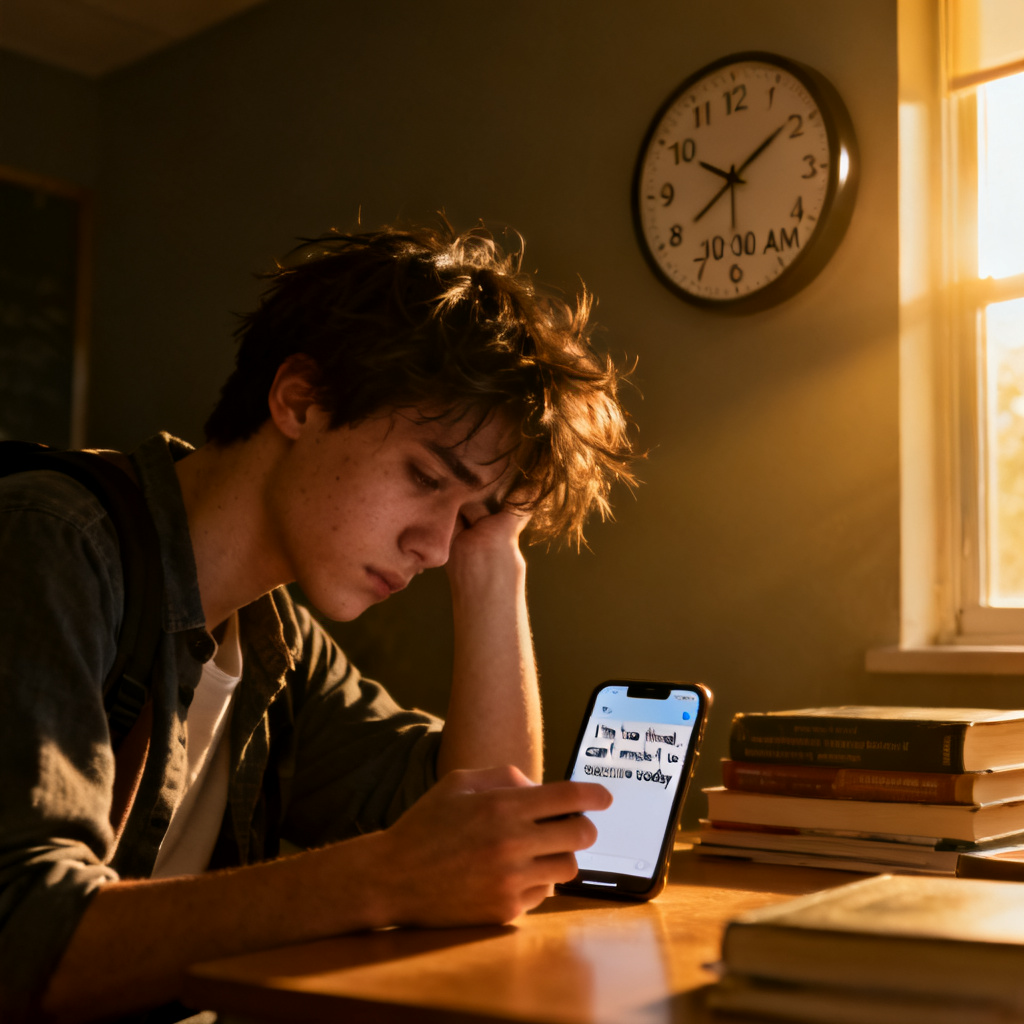 I'm going to skip class today 图片