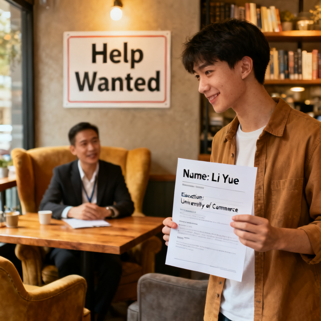 I'm looking for a part-time job 图片