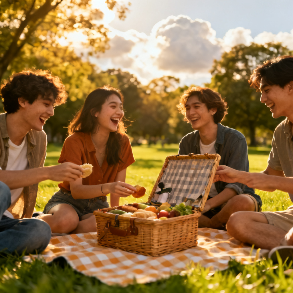 Let's have a picnic 图片