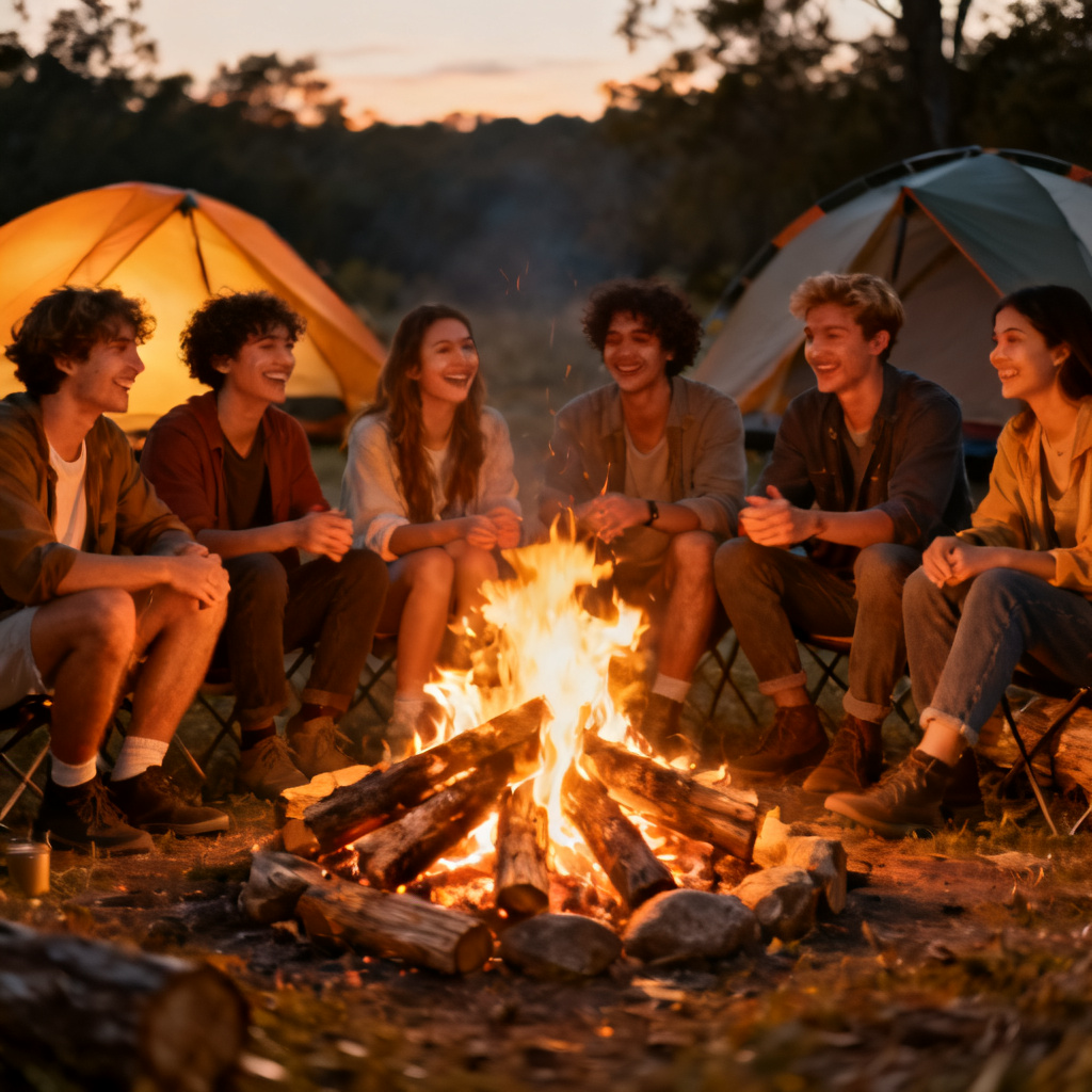 Let's start a campfire 图片