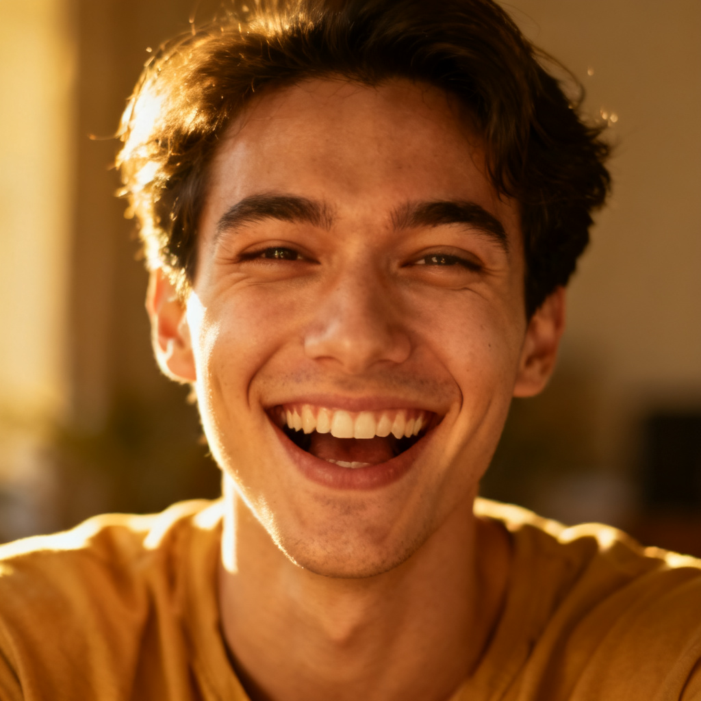 Look into the camera 图片