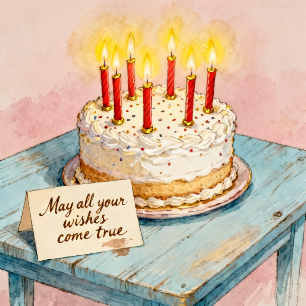 May all your wishes come true 图片