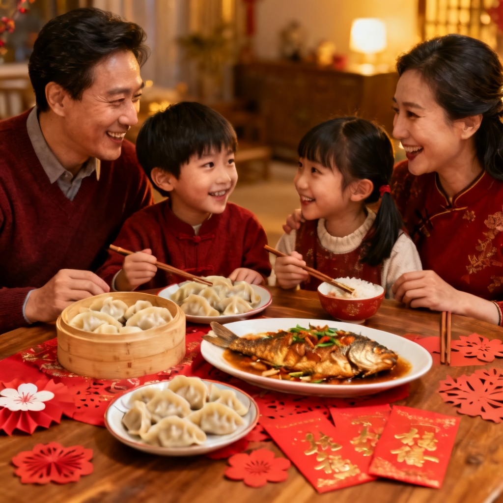 New Year's Eve dinner 图片