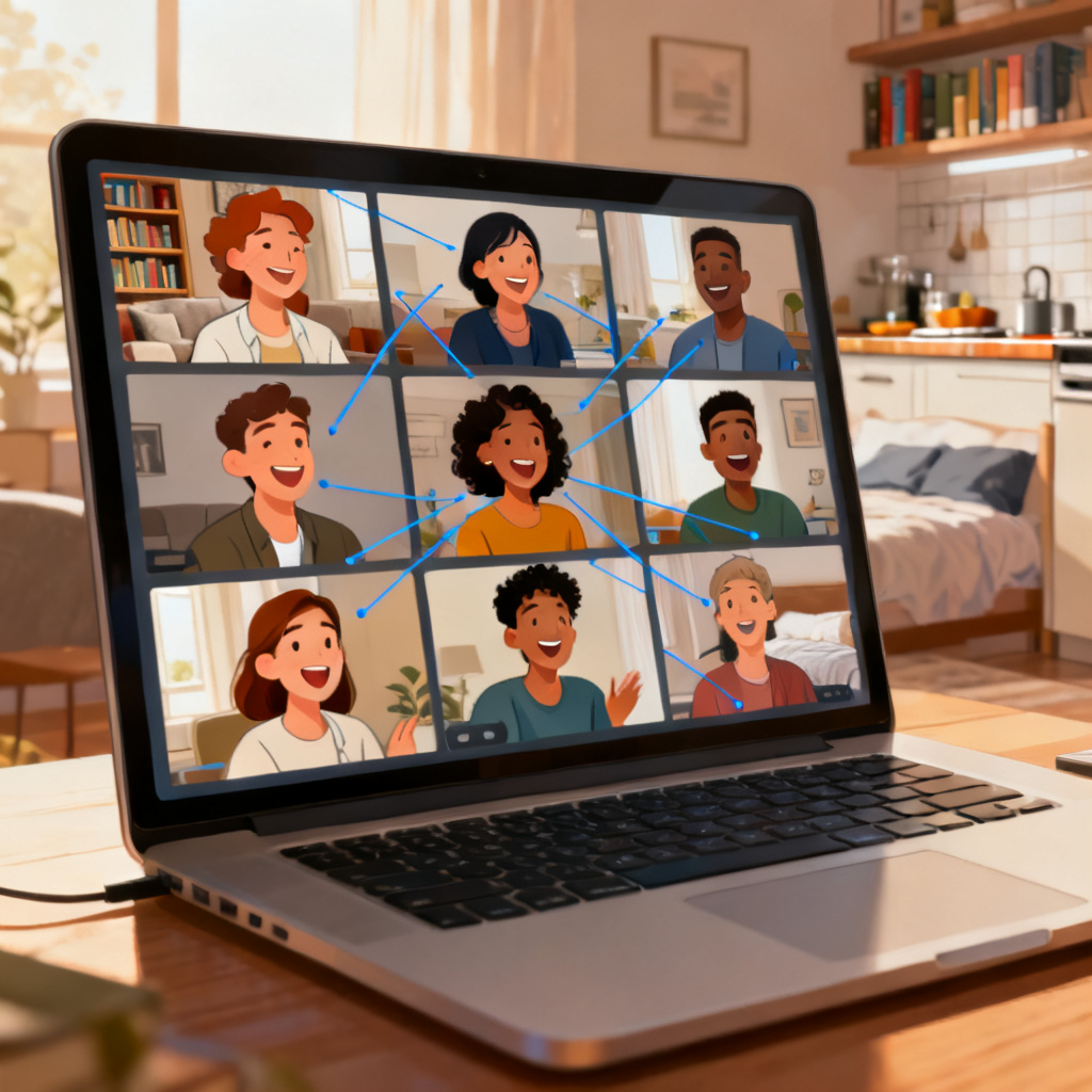 Online meeting 图片