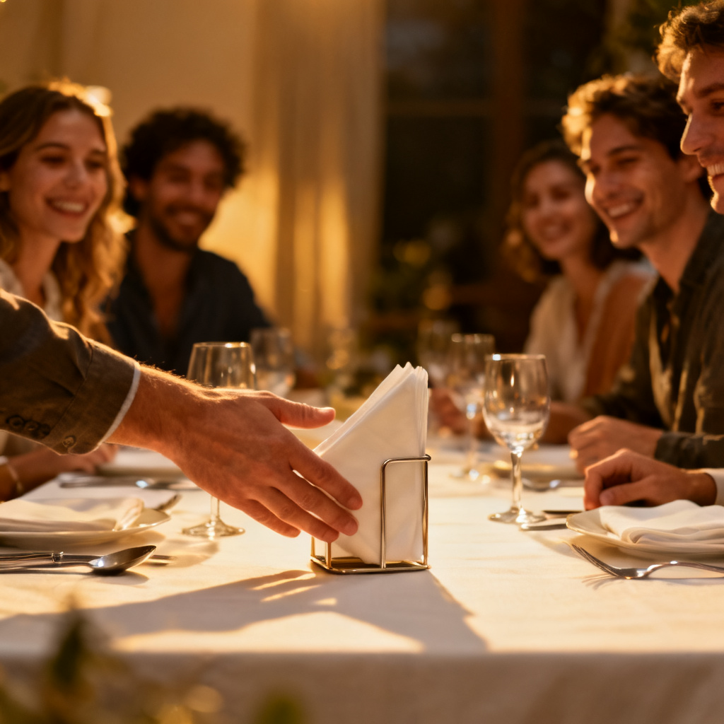 Pass the napkins, please 图片