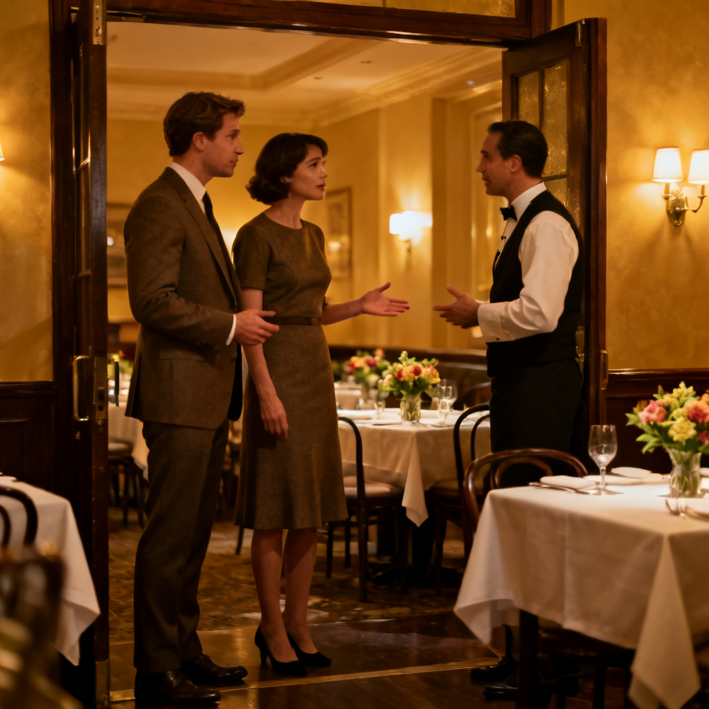 Please arrange a quiet table for us 图片