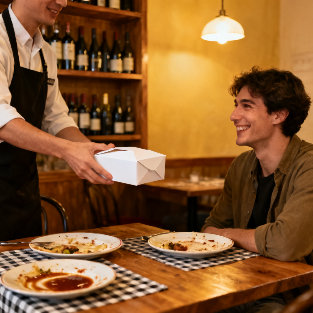 Please give me a takeout box 图片