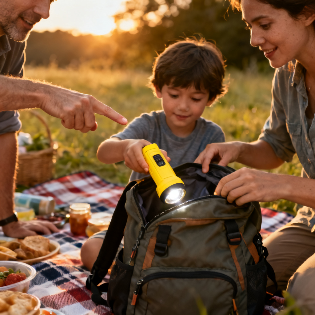 Remember to bring the flashlight 图片