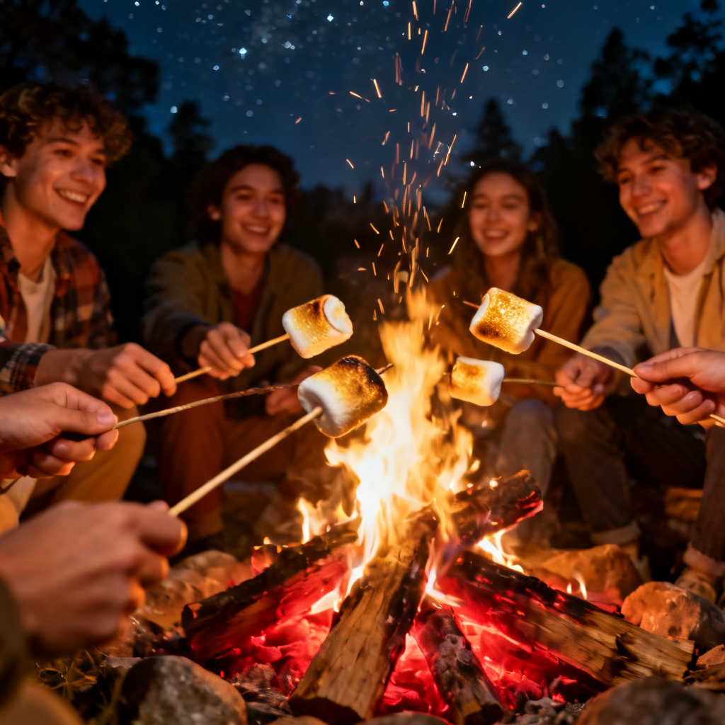 Roast marshmallows 图片