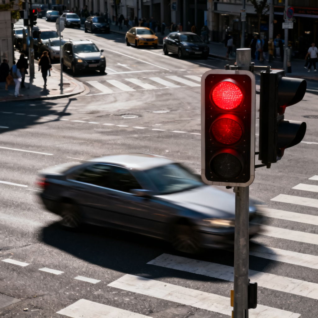 Running a Red Light 图片