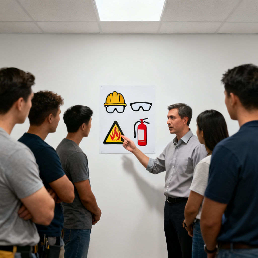 Safety briefing 图片