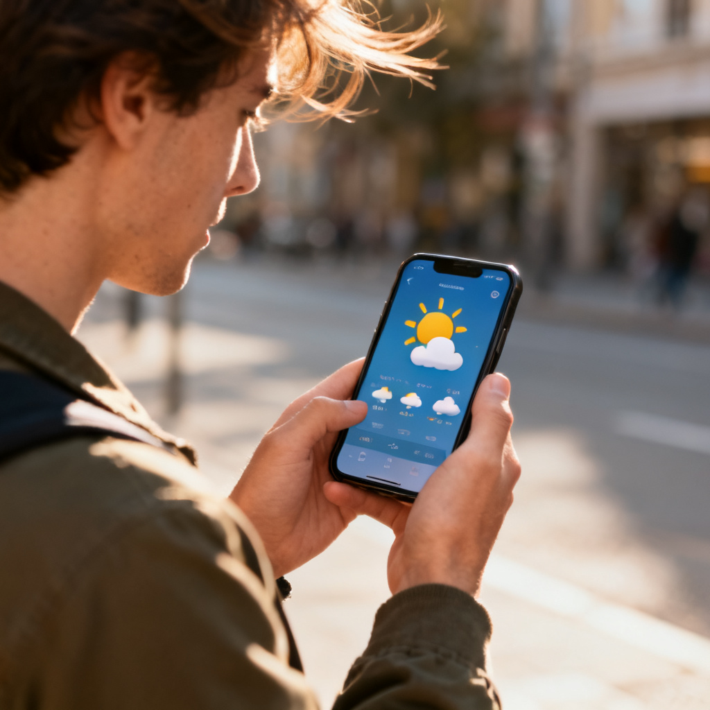 Stay updated with weather forecasts and warnings 图片