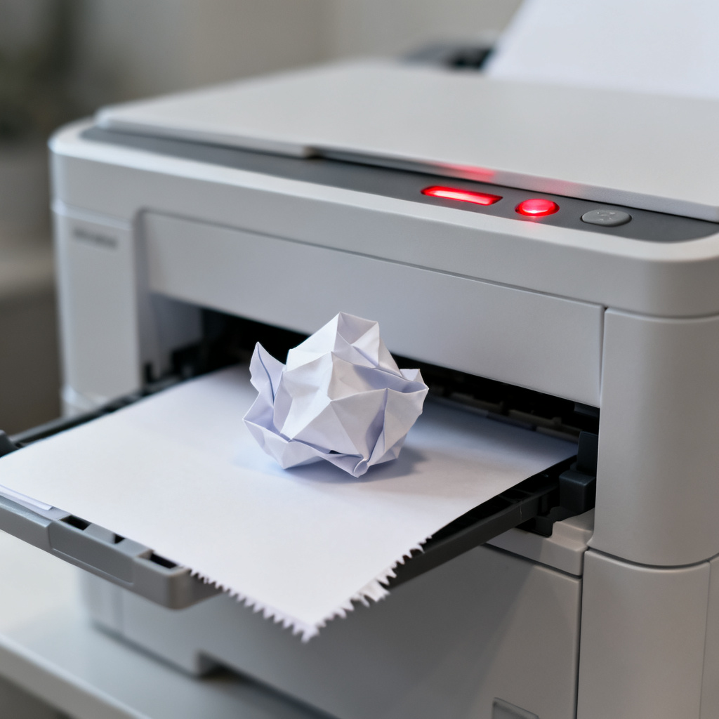 There's a paper jam 图片