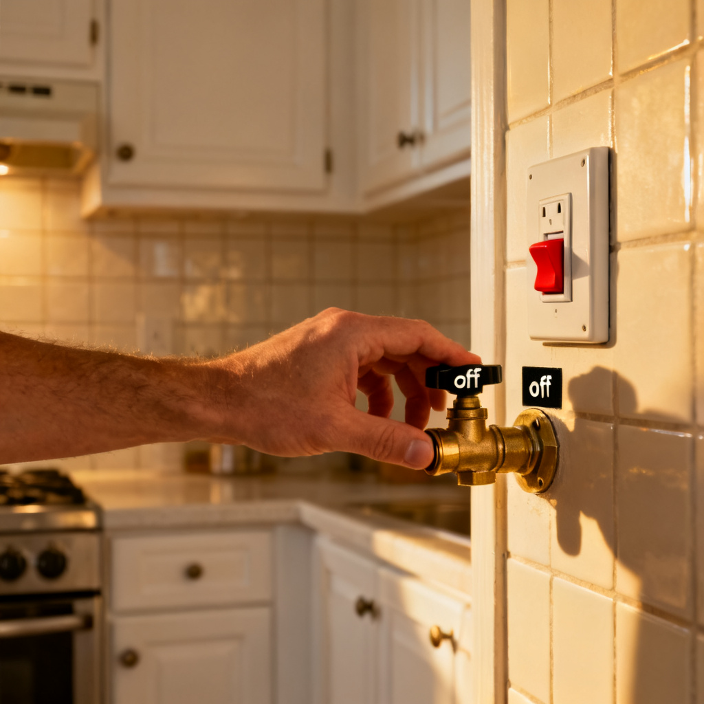 Turn off gas and power 图片