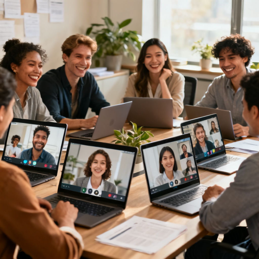 Video conference 图片