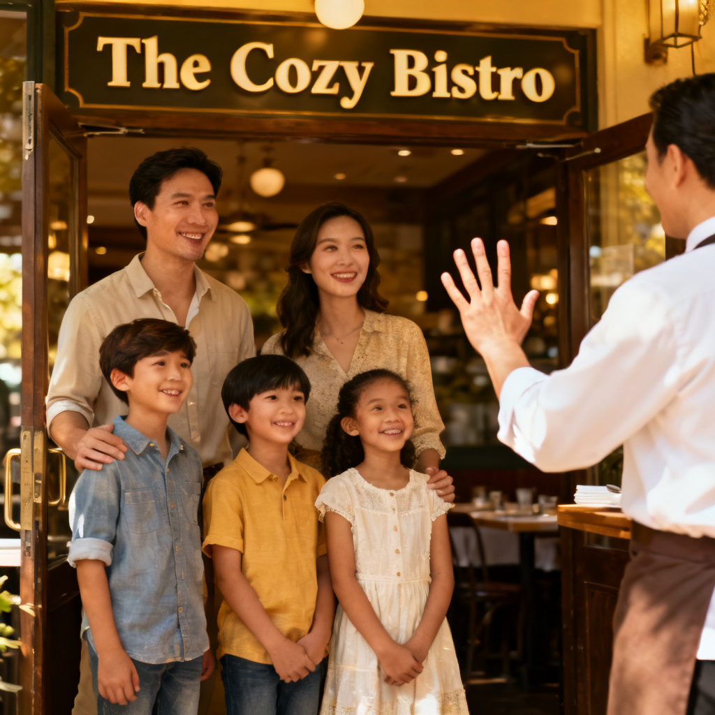 We have a party of (number) people 图片