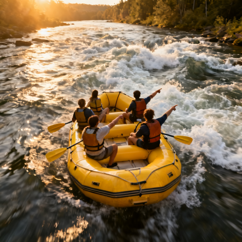 We're approaching the rapids 图片