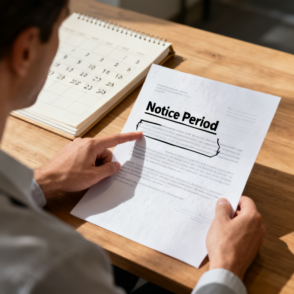 What's the notice period? 图片