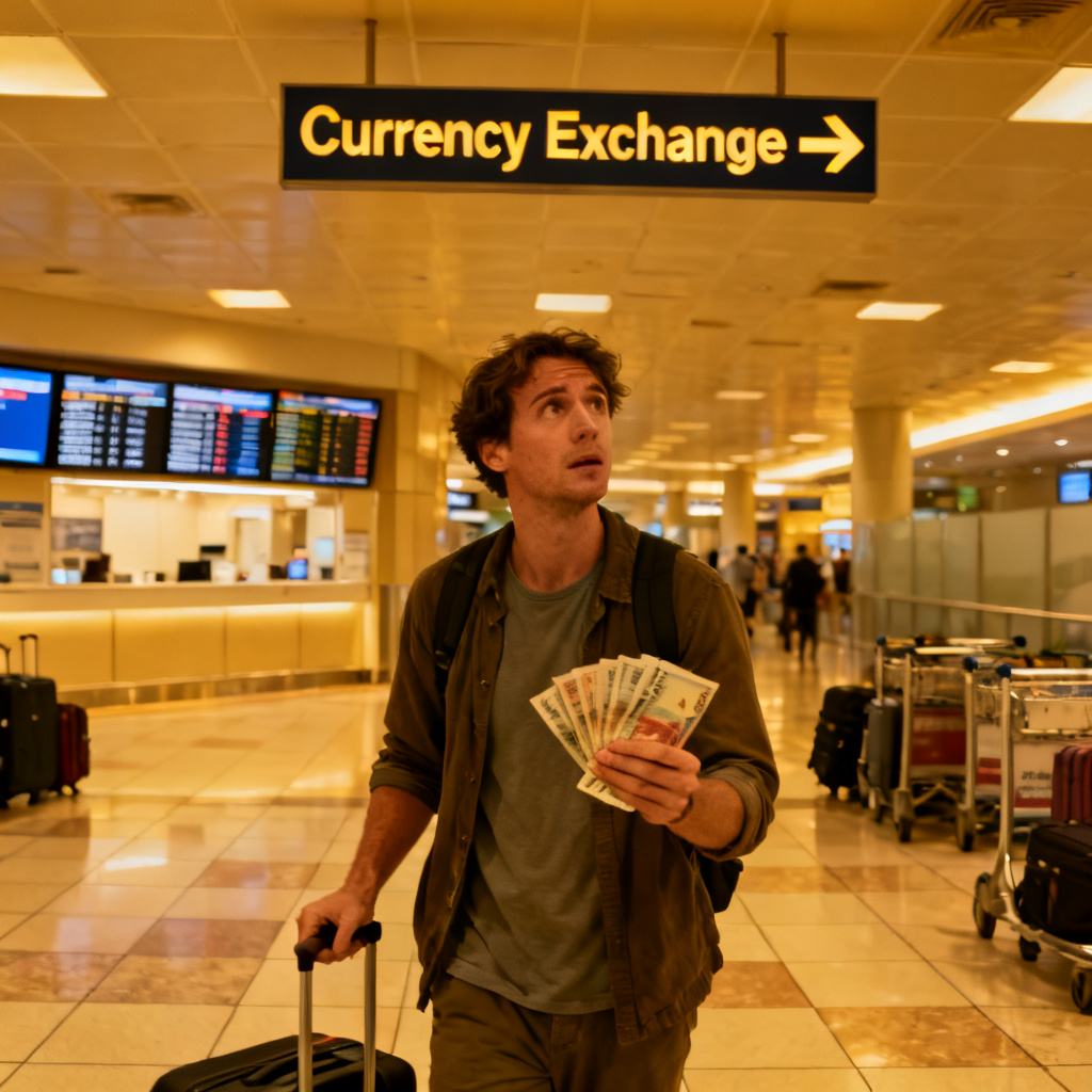 Where can I exchange currency? 图片