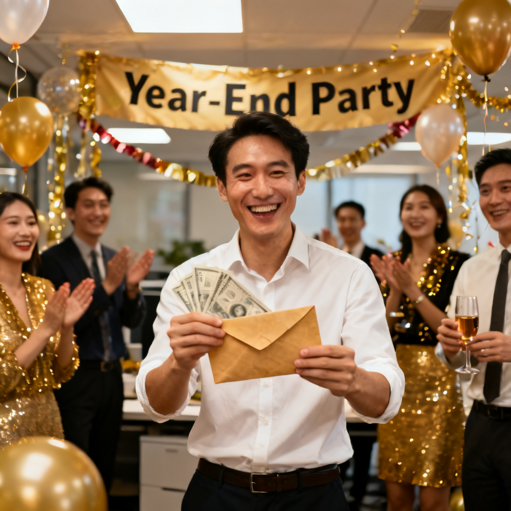 Year-end bonus 图片