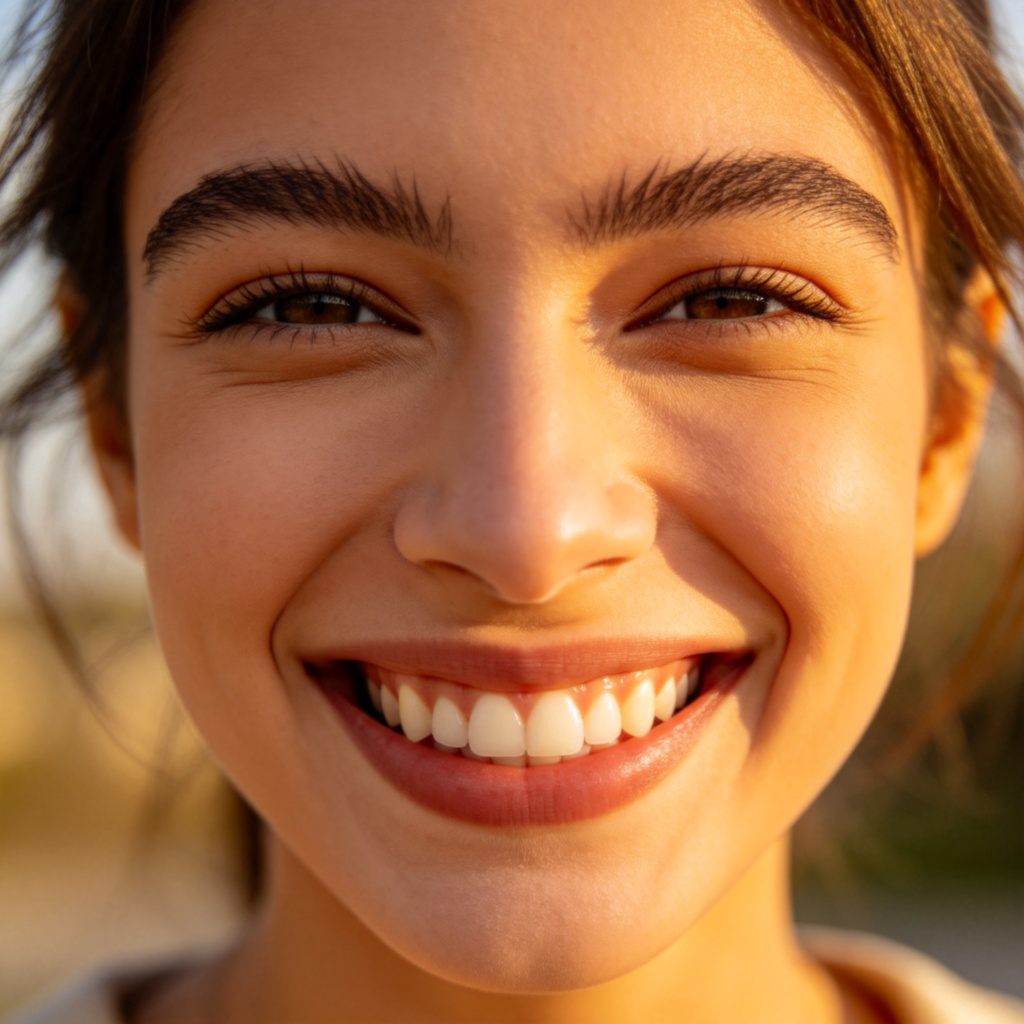 A close-up shot of a person's face, smiling brightly and nodding their head vigorously up and down in agreement. They are looking directly at the viewer, as if responding to a question. The background is simple and blurred, emphasizing the clear 'yes' expression. No text.