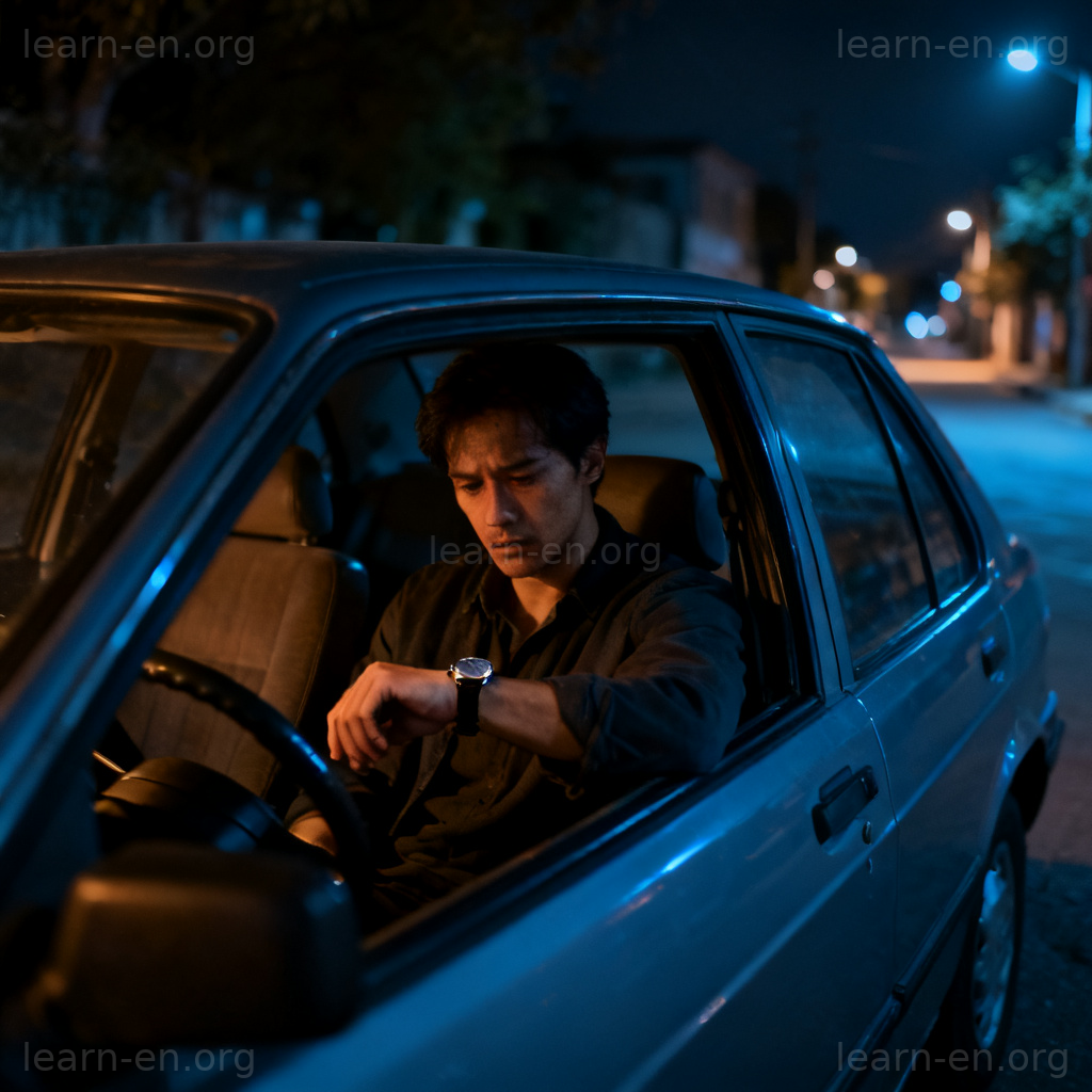 Accessory as legal accomplice waiting in a car at night