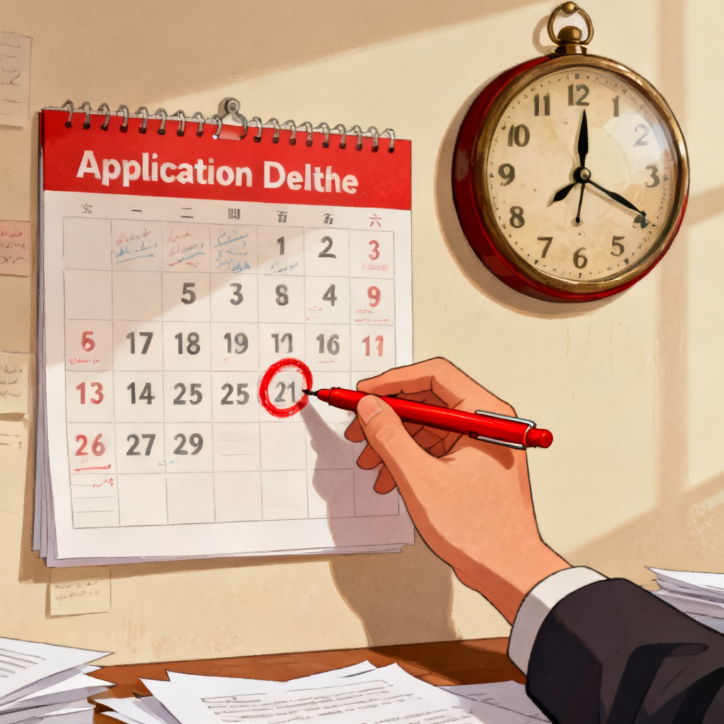 application deadline 图片