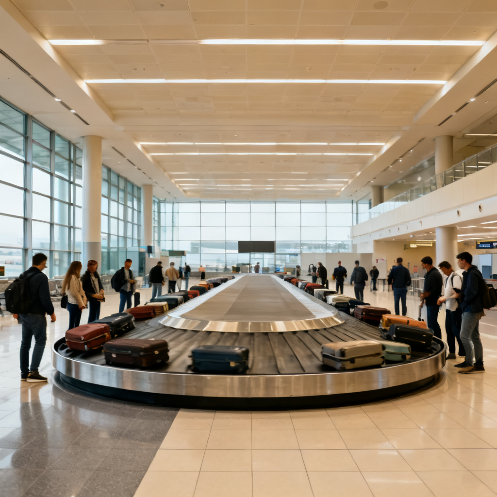 baggage claim area 图片