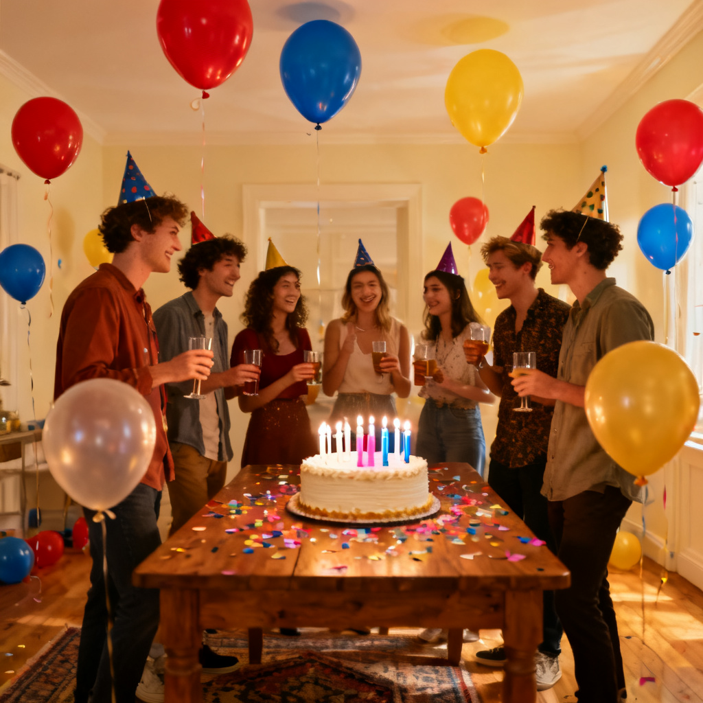 birthday party 图片