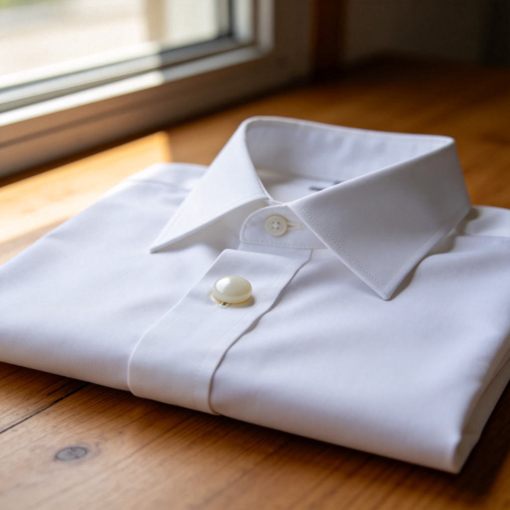 button 纽扣含义图解：衬衫纽扣特写