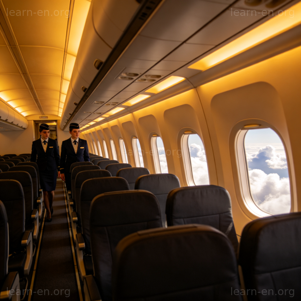 Cabin cabine avion sièges