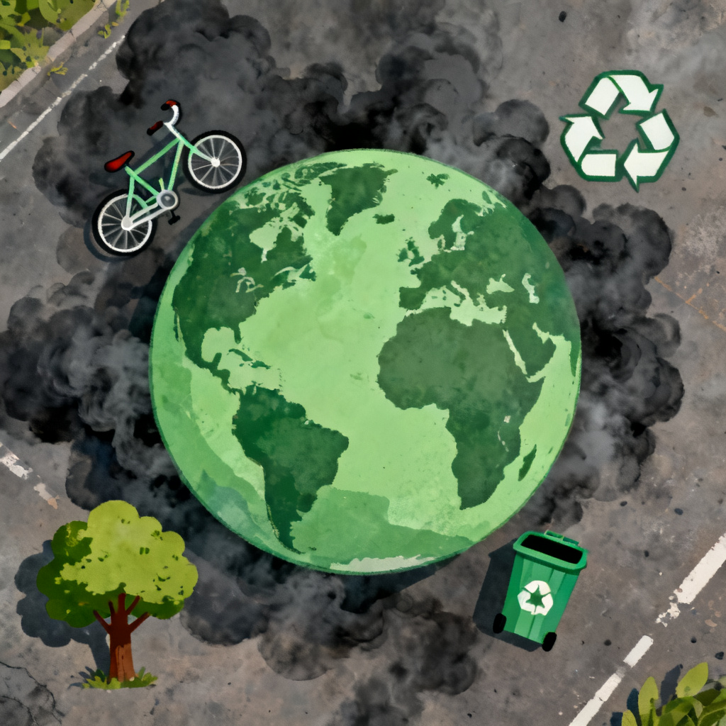 carbon footprint 图片