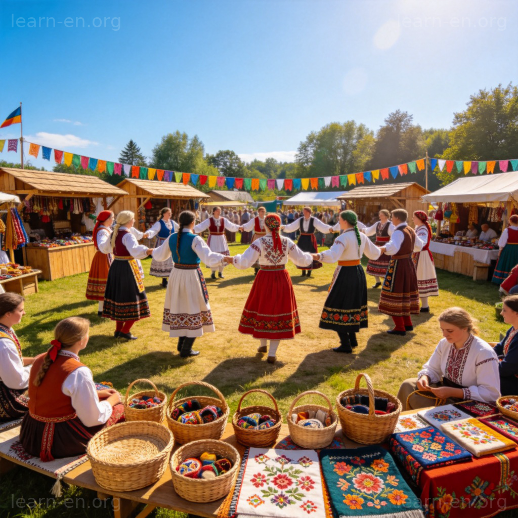 Cultural Heritage 文化遗产图解：传统节日庆典场景