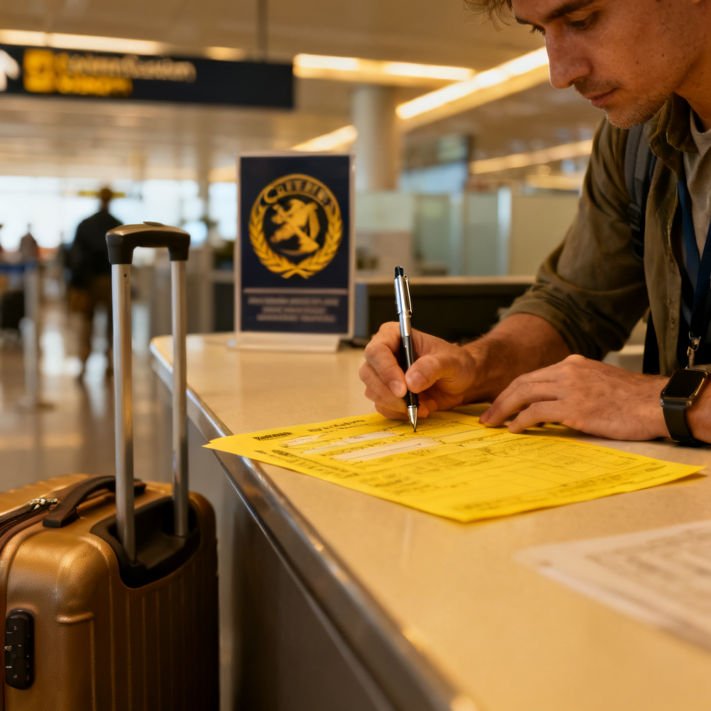 customs declaration 图片