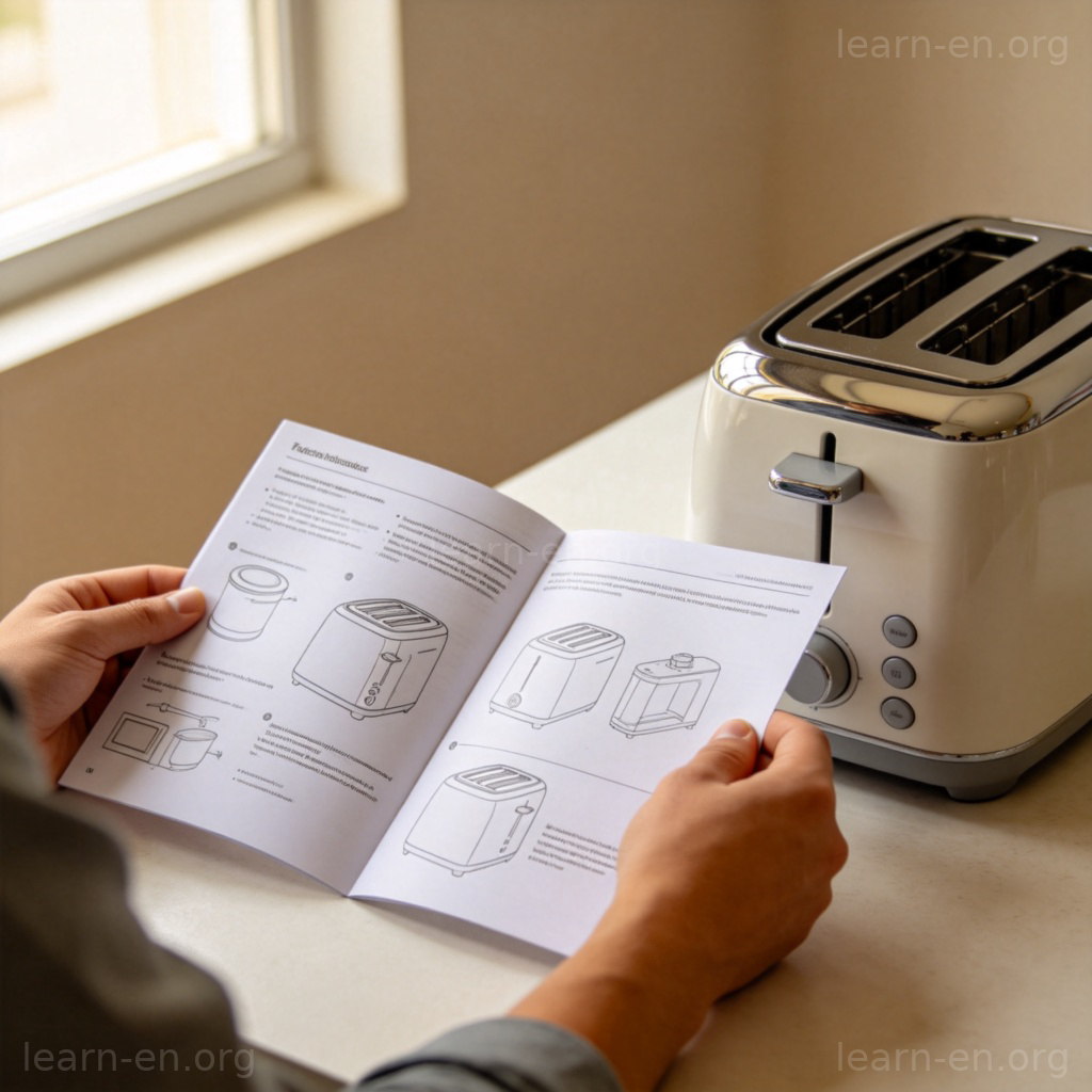 description 含义图解：阅读产品说明书组装电器