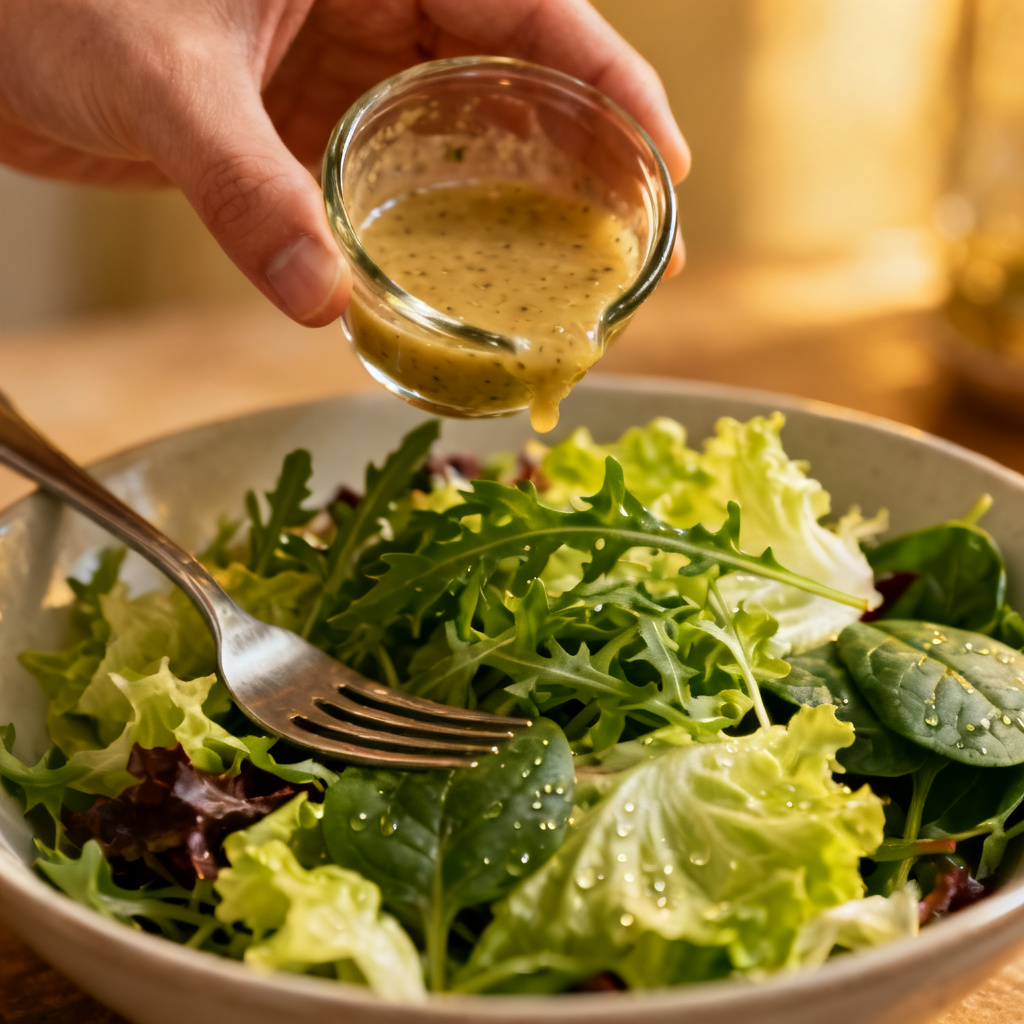 dressing on the side 图片