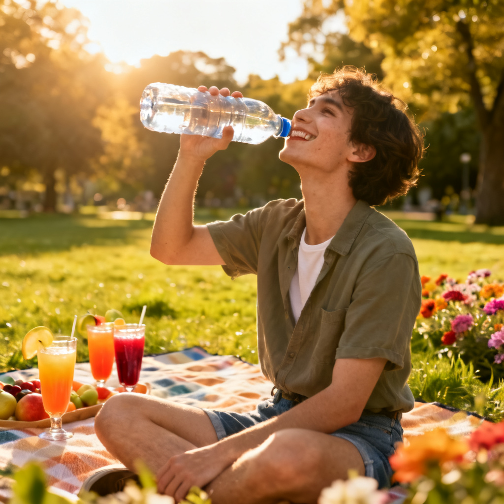 drink plenty of fluids 图片